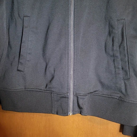 AKOO Track Jacket Mens Medium M Black Full Zip Long Sleeve Streetwear Outdoor - Picture 5 of 12